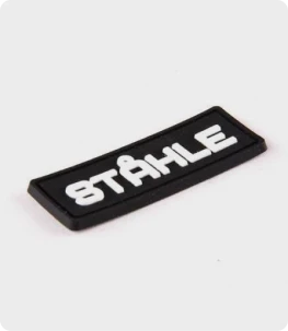 Custom PVC name tag
